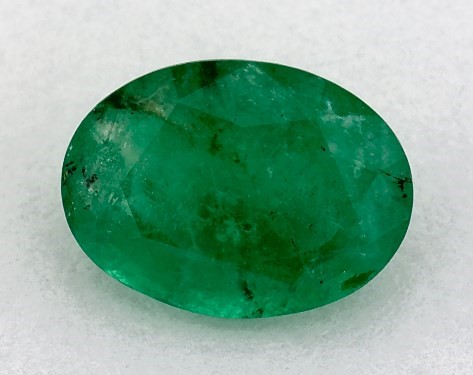  1.03 Carat Green Emerald   Oval gemstones
