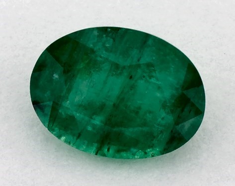  1.06 Carat Green Emerald   Oval gemstones