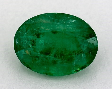  1.13 Carat Green Emerald   Oval gemstones