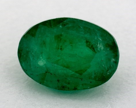  1.15 Carat Green Emerald   Oval gemstones