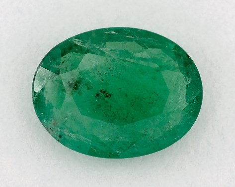 2.40 Carat Oval Natural Green Emerald