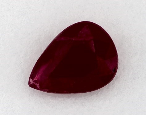  1.04 Carat Ruby   Pear gemstones