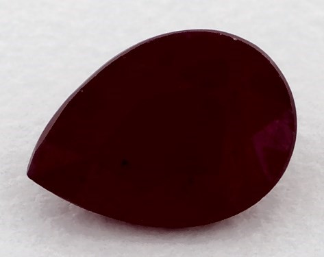  1.04 Carat Ruby   Pear gemstones