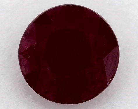  1.11 Carat Ruby   Round gemstones