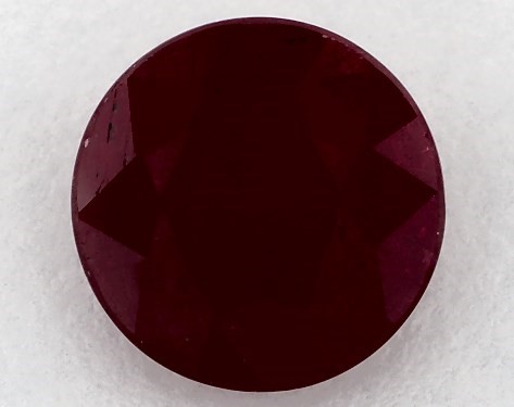 2.34 Carat Round Natural Ruby