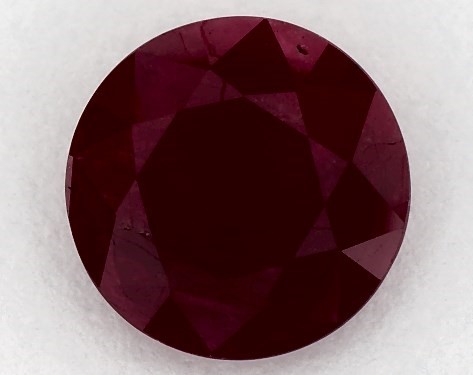 2.58 Carat Round Natural Ruby