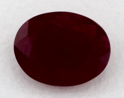  1.38 Carat Ruby   Oval gemstones