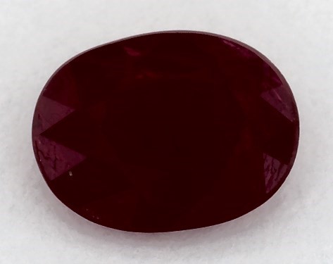  1.03 Carat Ruby   Oval gemstones