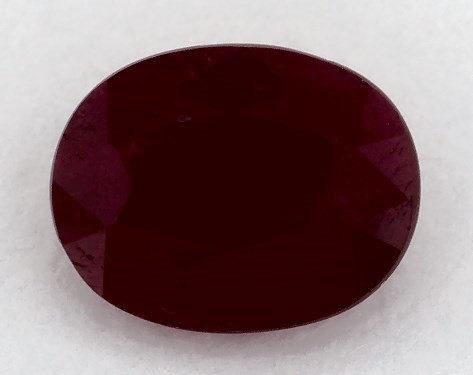  1.07 Carat Ruby   Oval gemstones