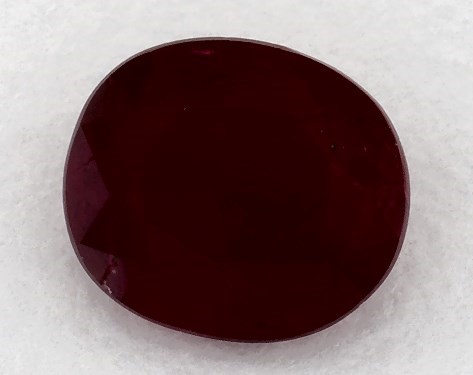  1.14 Carat Ruby   Oval gemstones