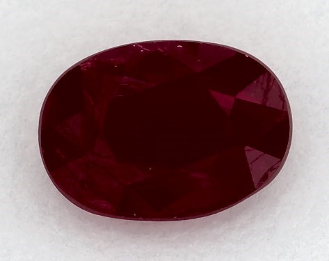  1.16 Carat Ruby   Oval gemstones