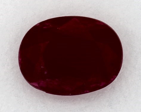  1.22 Carat Ruby   Oval gemstones