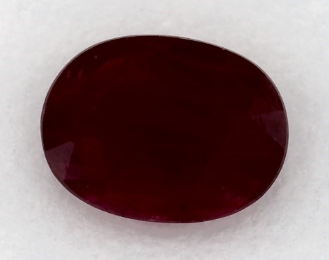  1.31 Carat Ruby   Oval gemstones