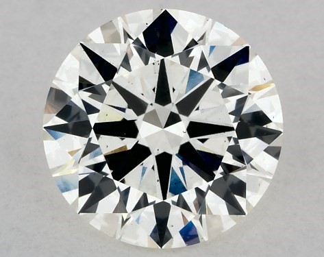This Lab-Grown diamond 1.9 carat round I color VS2 clarity has Ideal proportions and a diamond grading report from IGI