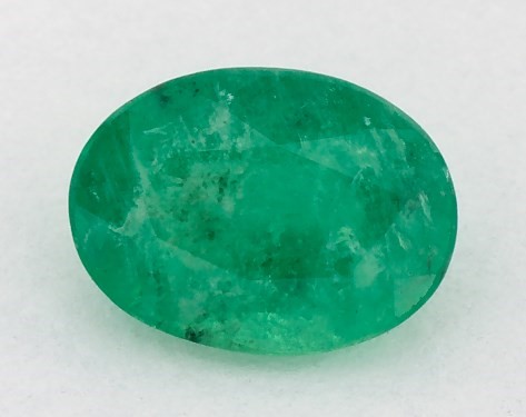  1.07 Carat Green Emerald   Oval gemstones