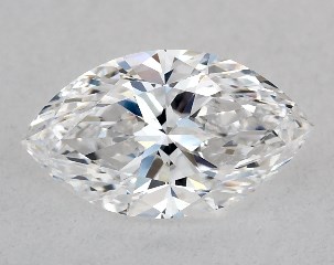 GIA 0.50 Carat D-VVS2 Good Cut Marquise Diamond