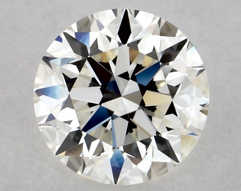 This 1 carat round diamond H color VS1 clarity has Excellent proportions and a diamond grading report from IGI