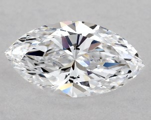GIA 0.50 Carat D-IF Very Good Cut Marquise Diamond
