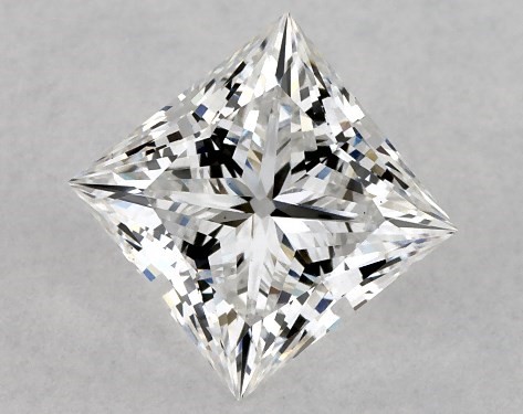 GIA 1.53 Carat E-VS1 Ideal Cut Princess Lab-Grown Diamond