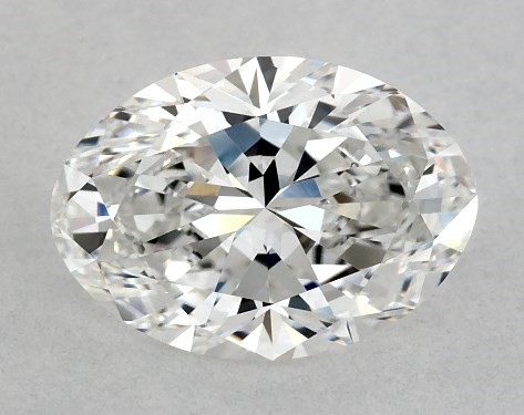 This 2.01 carat oval diamond F color VVS2 clarity has Ideal proportions and a diamond grading report from GIA