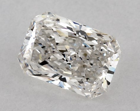 This 0.9 carat radiant diamond H color VVS1 clarity has Ideal proportions and a diamond grading report from GIA