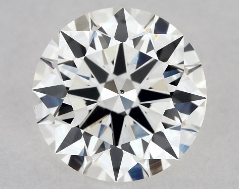 GIA 1.00 Carat G-VS2 True Hearts&lt;sup&gt;TM&lt;/sup&gt; Cut Round Diamond