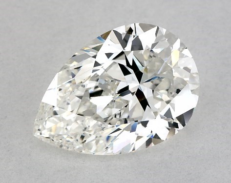 This 2.02 carat pear diamond H color VS1 clarity has Very Good proportions and a diamond grading report from GIA