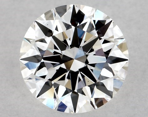 This Lab-Grown diamond 1.22 carat round E color VS1 clarity has Ideal proportions and a diamond grading report from IGI