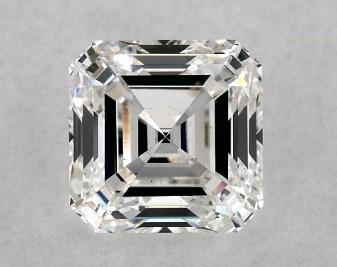 IGI 2.50 Carat E-VS2 Excellent Cut Asscher Lab-Grown Diamond