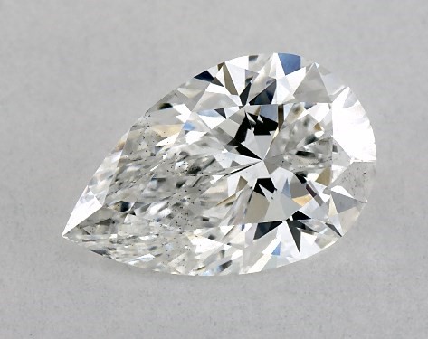 This Lab-Grown diamond 1.19 carat pear E color SI1 clarity has Excellent proportions and a diamond grading report from IGI