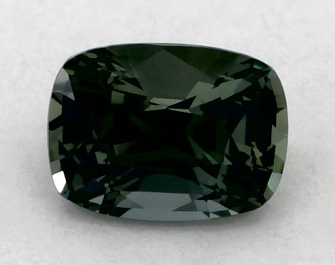  1.01 Carat Green Sapphire   Cushion gemstones