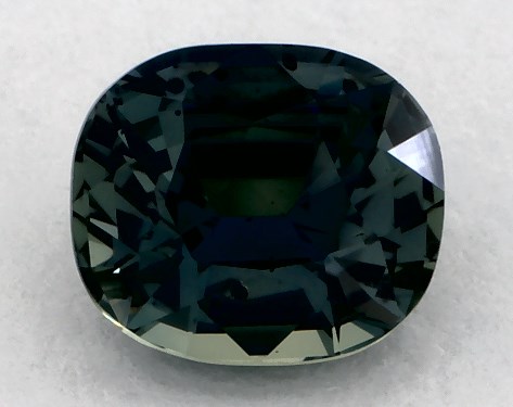  1.04 Carat Green Sapphire   Cushion gemstones