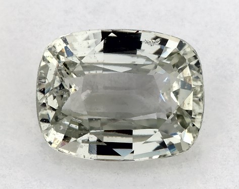 1.56 Carat Green Sapphire   Cushion gemstones