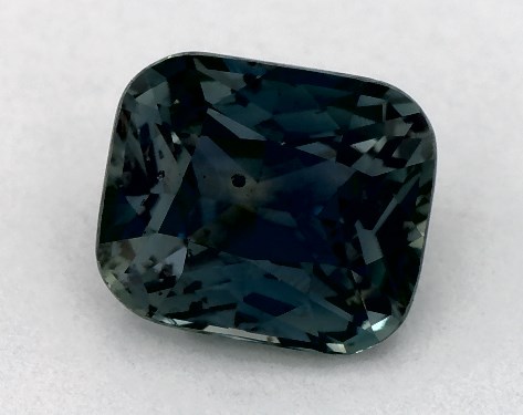  1.31 Carat Green Sapphire   Cushion gemstones