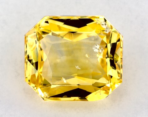  1.46 Carat Yellow Sapphire   Radiant gemstones