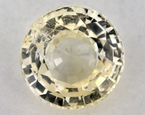  1.50 Carat Yellow Sapphire   Round gemstones