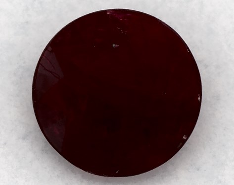  1.18 Carat Ruby   Round gemstones