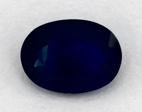  1.13 Carat Blue Sapphire   Oval gemstones