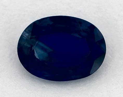  1.27 Carat Blue Sapphire   Oval gemstones