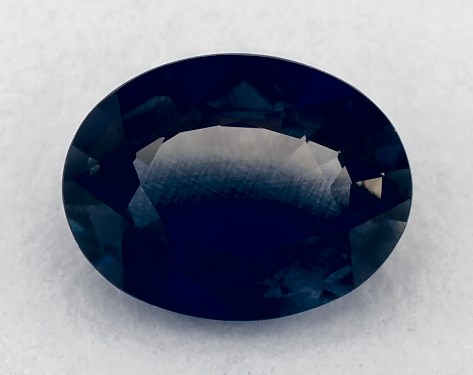  1.27 Carat Blue Sapphire   Oval gemstones