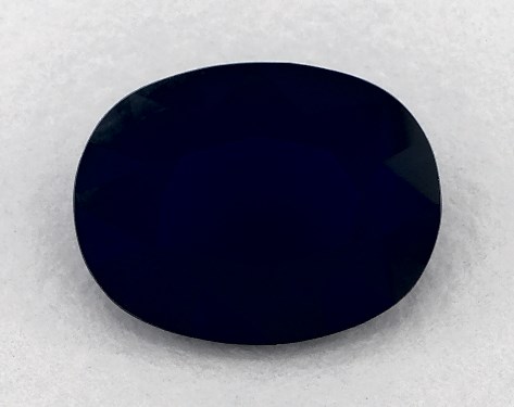  1.13 Carat Blue Sapphire   Oval gemstones