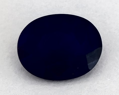  1.15 Carat Blue Sapphire   Oval gemstones