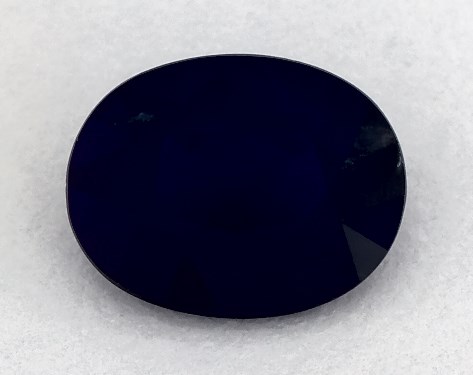  1.17 Carat Blue Sapphire   Oval gemstones