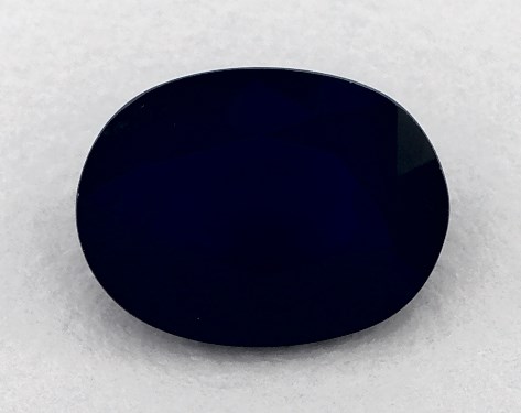  1.21 Carat Blue Sapphire   Oval gemstones