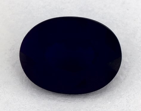  1.21 Carat Blue Sapphire   Oval gemstones