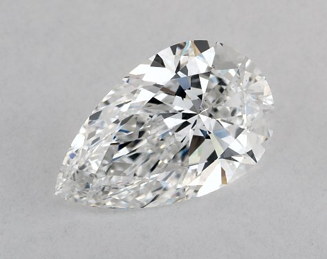 IGI 1.55 Carat E-VS2 Ideal Cut Pear Lab-Grown Diamond