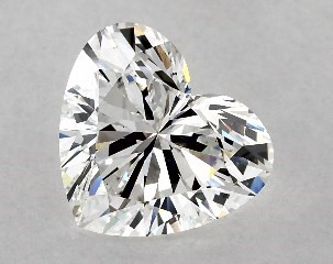IGI 4.02 Carat F-VS1 Very Good Cut Heart Lab-Grown Diamond