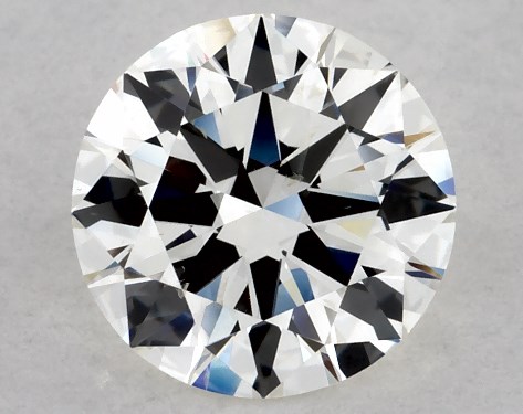 IGI 1.01 Carat H-SI1 Excellent Cut Round Diamond
