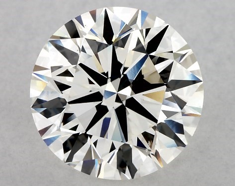 GIA 4.16 Carat H-SI1 Excellent Cut Round Diamond