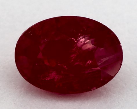  1.27 Carat Ruby   Oval gemstones